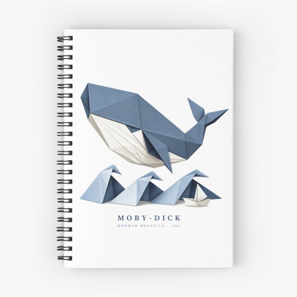 Item preview, Moby Dick Origami Whale - Folded Ocean Adventure designed and sold by Fenay Designs.