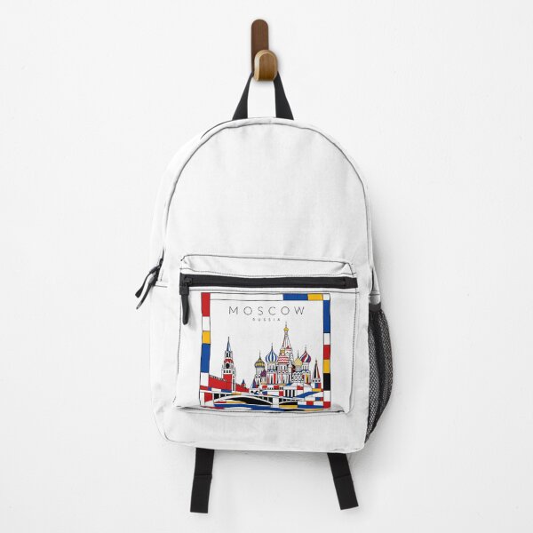Item preview, Moscow Mondrian style poster 3D designed and sold by CMYKStudio.