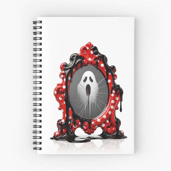 Item preview, Melting Polka Dot Haunted Mirror Ghost Frame designed and sold by YourColorsWall.