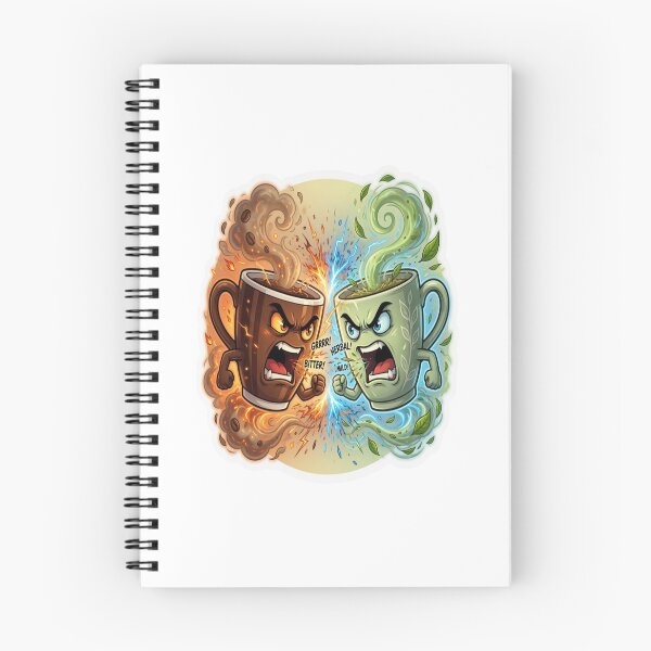 Item preview, Coffee Tea Rivalry Funny Drink Battle designed and sold by Imaginarium of Chaos falcon88 .