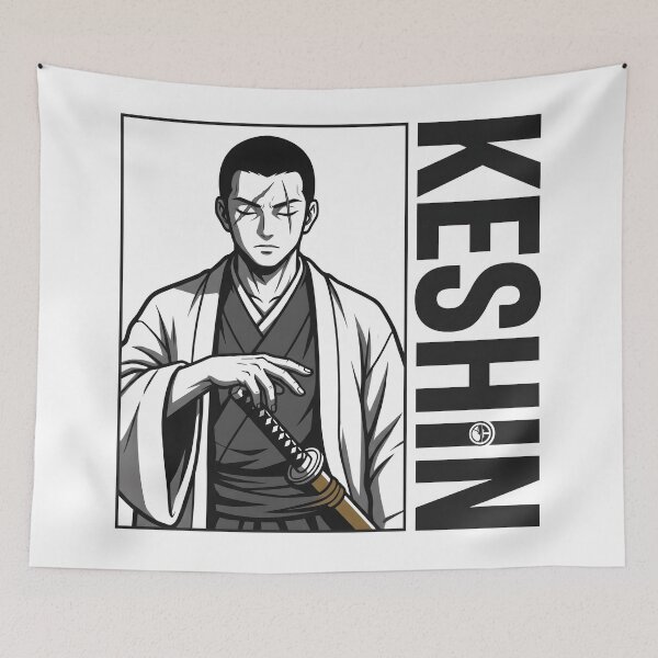 Item preview, Shadow Ronin Samurai Warrior | Japanese Anime Sword Warrior designed and sold by StickerNestYou.