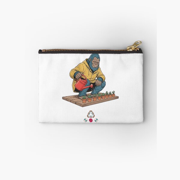 Item preview, Bigfoot Gardener Watering Tiny Plants & Succulents - Cute Sasquatch designed and sold by Whimsy Trail Co.