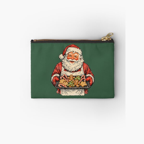 Item preview, Vintage Santa Claus Baking Christmas Cookies Retro 1950s Art Gift designed and sold by Artycom.