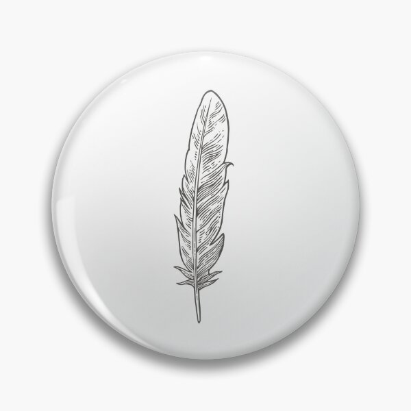 Item preview, Feather — Minimalist Nature Print designed and sold by CairnStudio.