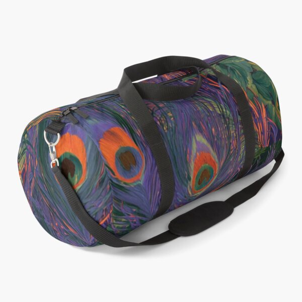 Item preview, Stunning colorful peacock floral feather designed and sold by dcrc.