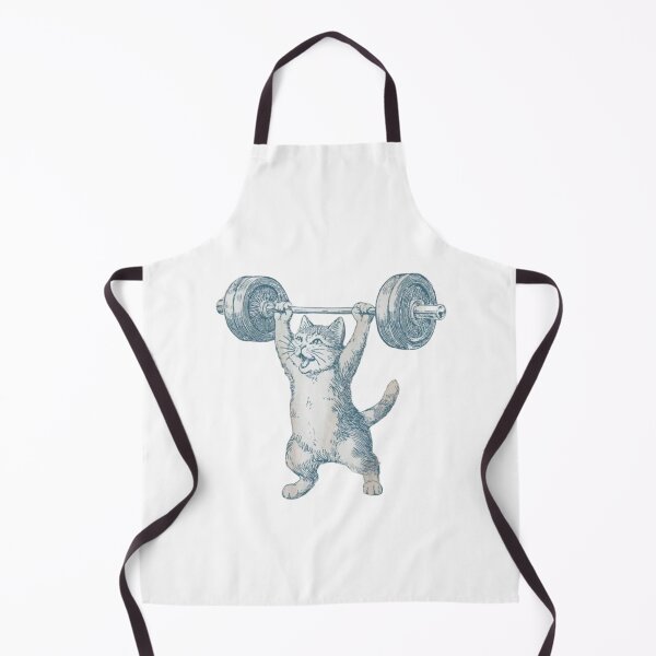 Item preview, Funny Cat Gym Deadlift Cat Workout designed and sold by roartusa.