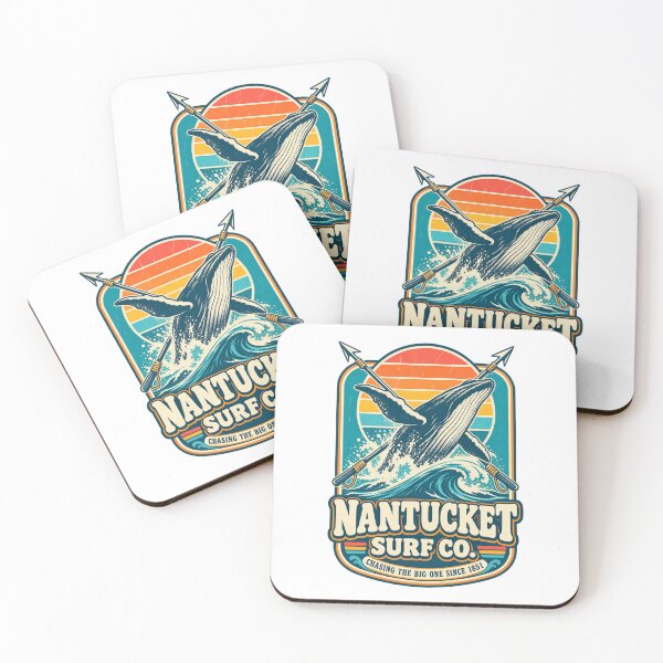 Item preview, Moby Dick Nantucket Surf Co. - Chasing the Big One designed and sold by Fenay Designs.