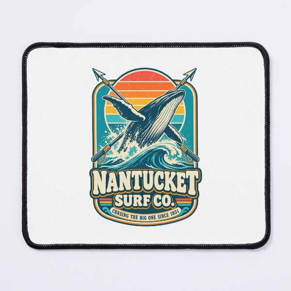 Item preview, Moby Dick Nantucket Surf Co. - Chasing the Big One designed and sold by Fenay Designs.