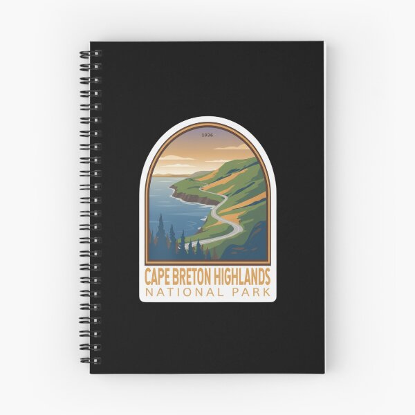 Item preview, Cape Breton Highlands National Park Canada Vintage Emblem Sticker designed and sold by FestivityFinds.