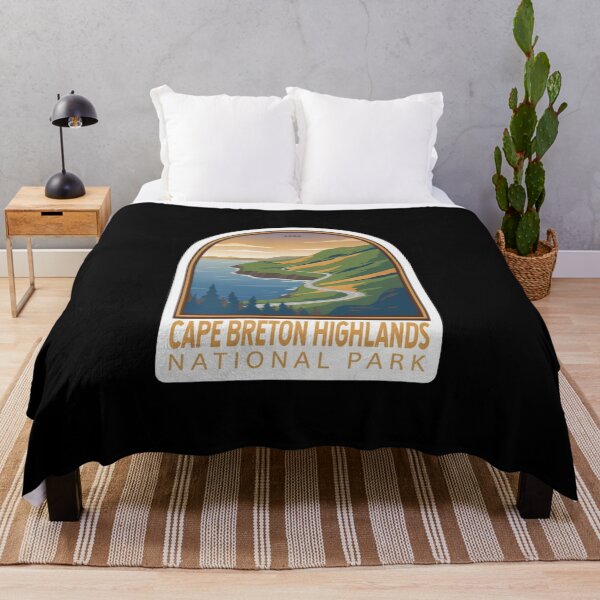 Item preview, Cape Breton Highlands National Park Canada Vintage Emblem Sticker designed and sold by FestivityFinds.