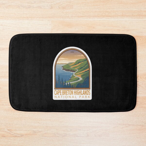 Item preview, Cape Breton Highlands National Park Canada Vintage Emblem Sticker designed and sold by FestivityFinds.