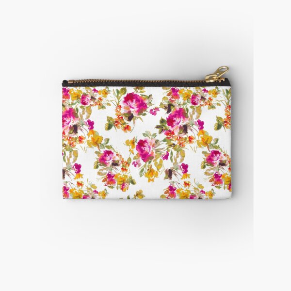 Item preview, Elegant Spring Garden Watercolor Floral Print designed and sold by OrakArt.