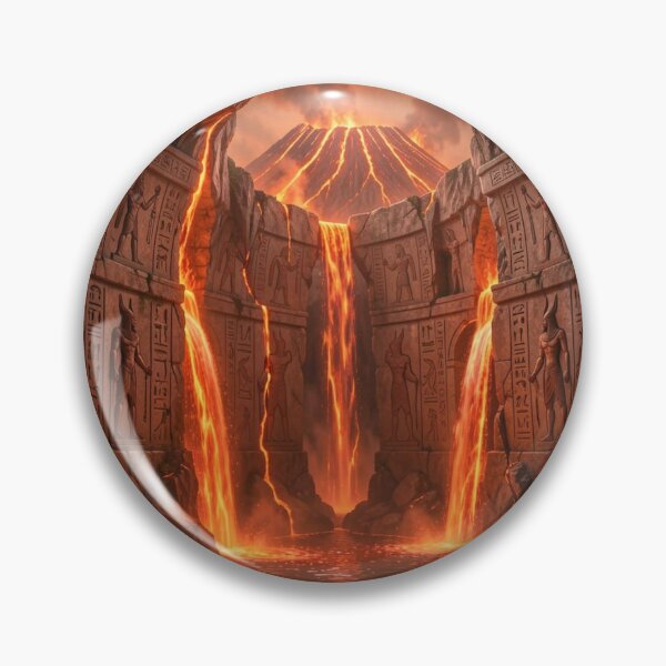 Item preview, Lava Temple Vision – Surreal Fire Energy designed and sold by FotoworldEdel.