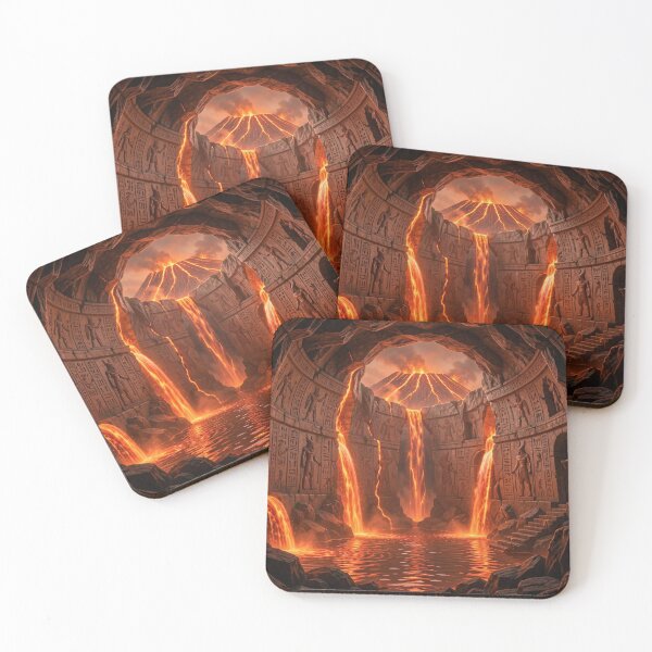 Item preview, Lava Temple Vision – Surreal Fire Energy designed and sold by FotoworldEdel.