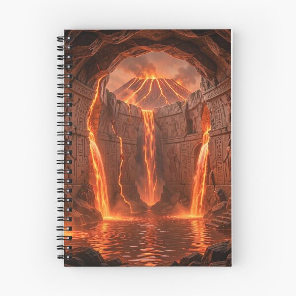 Artikelvorschau, Lava Temple Vision – Surreal Fire Energy entworfen und verkauft von FotoworldEdel.