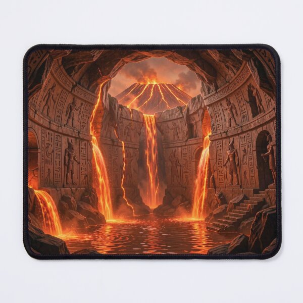 Item preview, Lava Temple Vision – Surreal Fire Energy designed and sold by FotoworldEdel.
