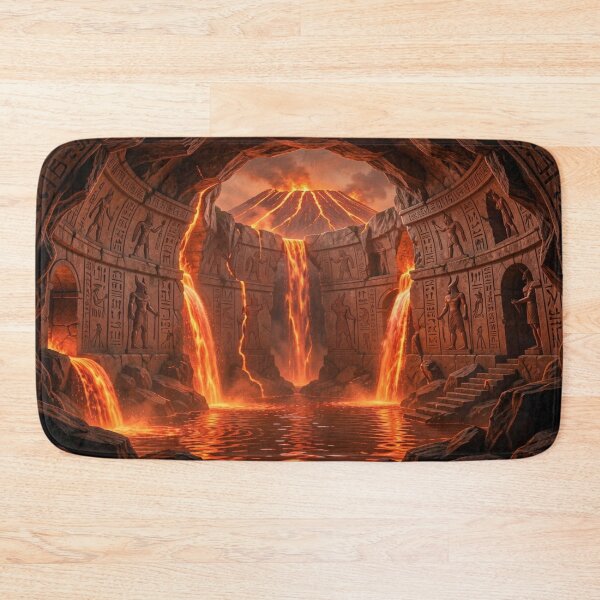 Item preview, Lava Temple Vision – Surreal Fire Energy designed and sold by FotoworldEdel.