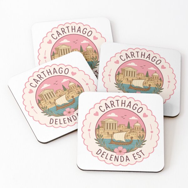 Item preview, Carthago Delenda Est Ancient History Latin Quote Roman Empire designed and sold by SkeletonsDanger.