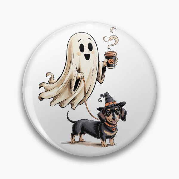 Item preview, Ghost Walking a Costume Dachshund designed and sold by jkrphoto.