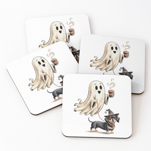 Item preview, Ghost Walking a Costume Dachshund designed and sold by jkrphoto.