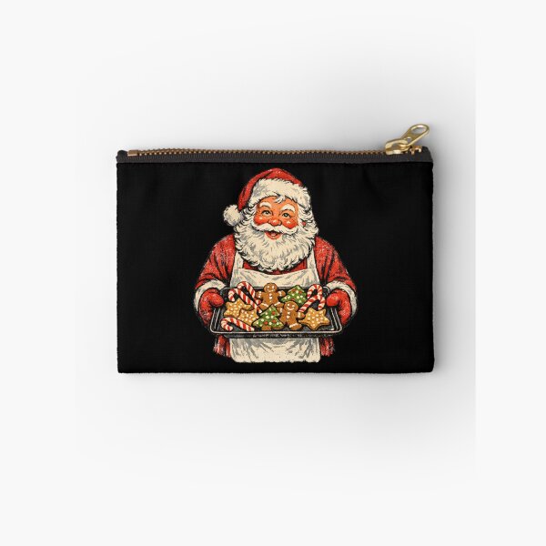 Item preview, Vintage Santa Claus Baking Christmas Cookies Retro 1950s Art Gift designed and sold by Artycom.