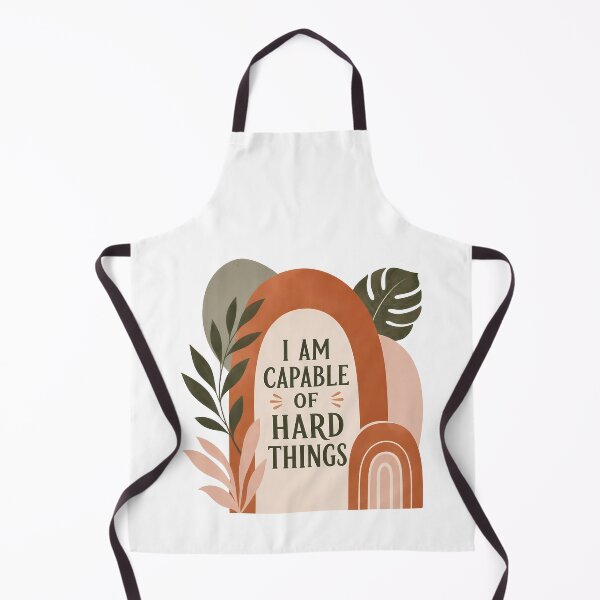 Item preview, I Am Capable Of Hard Things Boho Arch Affirmation designed and sold by BobbyTee Merch.