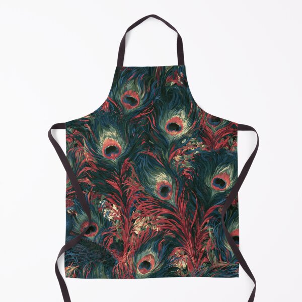 Item preview, Stunning colorful peacock floral feather designed and sold by dcrc.