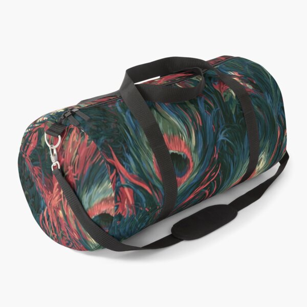 Item preview, Stunning colorful peacock floral feather designed and sold by dcrc.