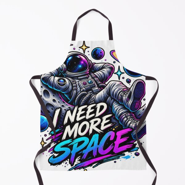 Item preview, I Need More Space Astronaut – Colorful Cosmic Space Graphic designed and sold by FABIOLA1970.