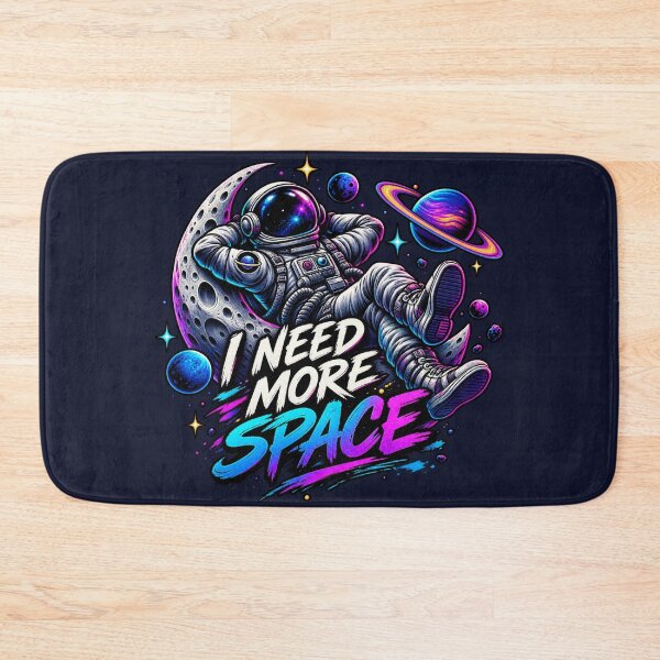 Item preview, I Need More Space Astronaut – Colorful Cosmic Space Graphic designed and sold by FABIOLA1970.