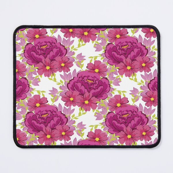 Item preview, Magenta Peony Bloom — Bold Floral Pattern on White designed and sold by Johnnies.