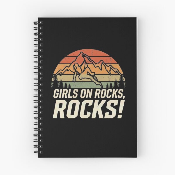 Item preview, Girls on Rocks, Rocks • Rock Climbing designed and sold by Applecrunch.