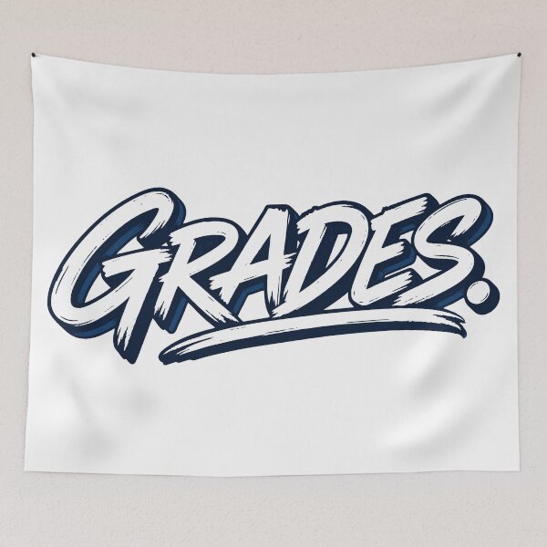 Item preview, GRADES Minimalist Student Study Typography designed and sold by Sunday.Supply.