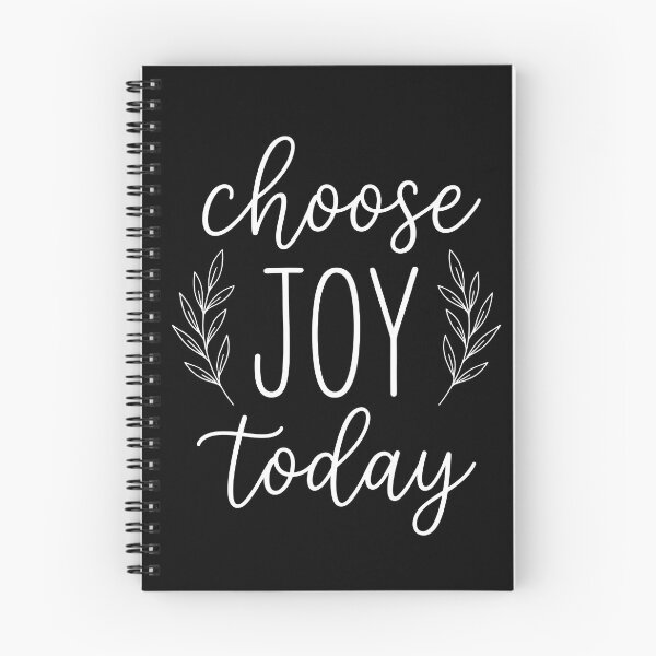 Item preview, Choose Joy Today Floral Positive Quote | Inspirational Happiness Design designed and sold by StickerNestYou.
