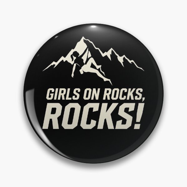 Item preview, Chicas en las rocas, rocas • Escalada en roca designed and sold by Applecrunch.