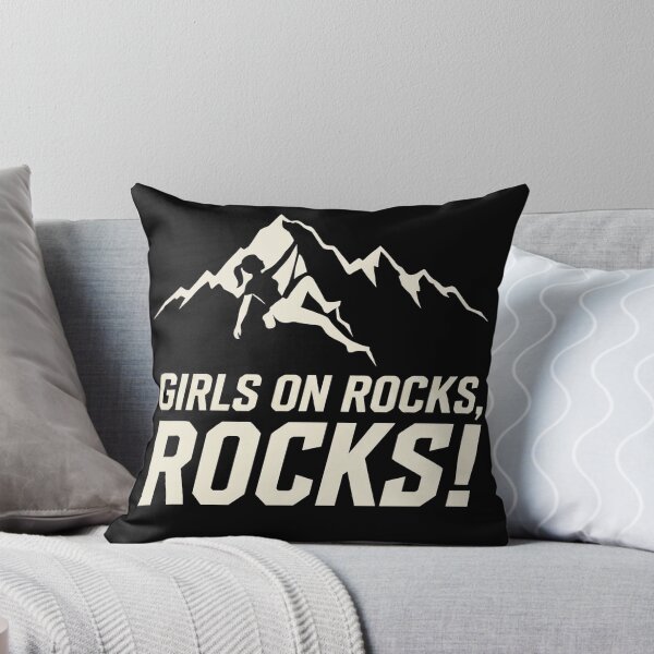 Item preview, Girls on Rocks, Rocks • Rock Climbing designed and sold by Applecrunch.