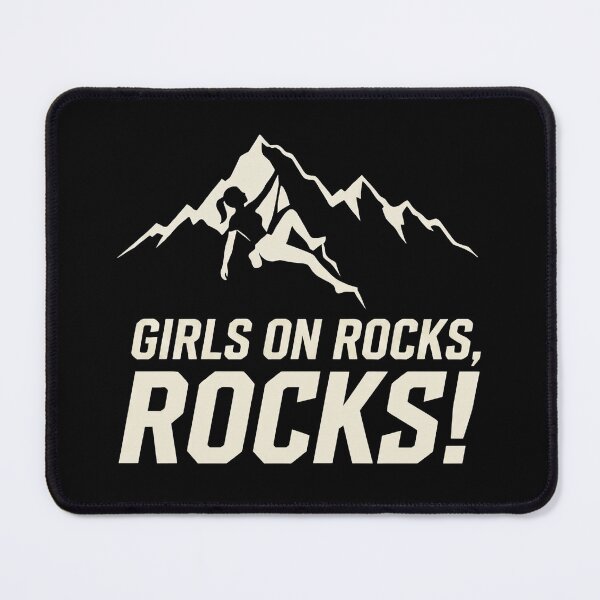 Item preview, Girls on Rocks, Rocks • Rock Climbing designed and sold by Applecrunch.