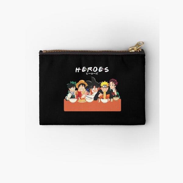 Item preview, Heroes And Anime Characters Eating Together designed and sold by weepyzumi.