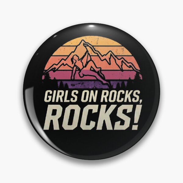 Item preview, Girls on Rocks, Rocks • Rock Climbing designed and sold by Applecrunch.