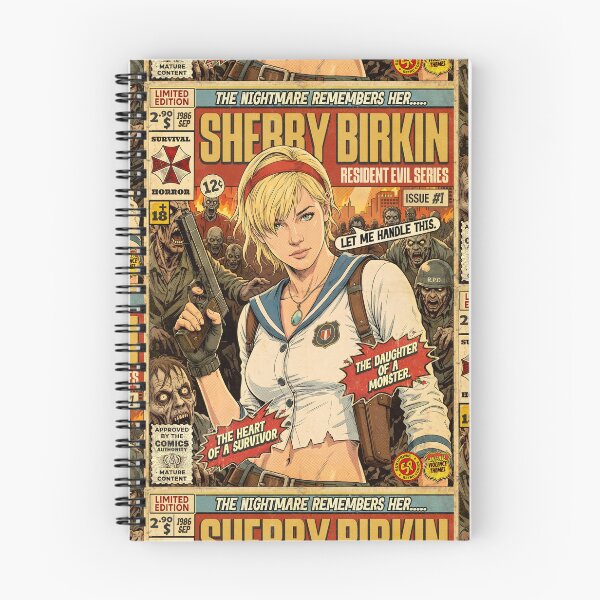 Item preview, Resident Evil Vintage Retro Comic Cover Art designed and sold by Back2Collage.