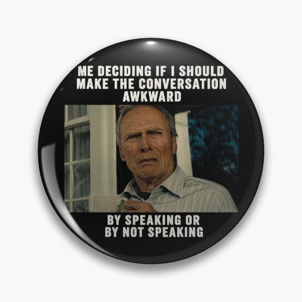 Item preview, Awkward conversation designed and sold by Pocket warren of mine.