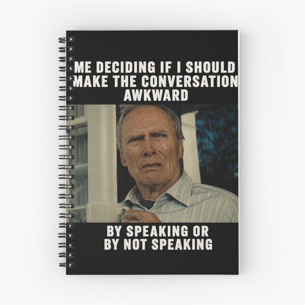 Item preview, Awkward conversation designed and sold by Pocket warren of mine.