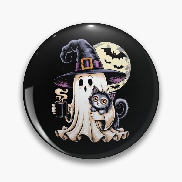 Item preview, Ghost and Cat Under the Moon designed and sold by jkrphoto.