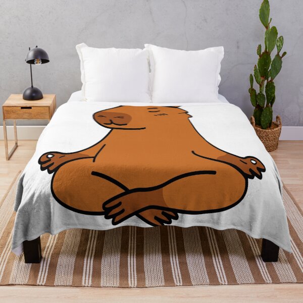 Item preview, Mentally Im A Capybara Funny Zen Meditation designed and sold by YSNbr.