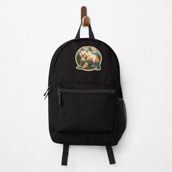 Item preview, Vintage Grizzly Bear Mountain Badge designed and sold by Structure-Blue.