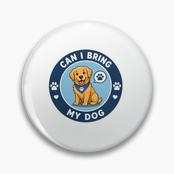 Item preview, Can I Bring My Dog Golden Retriever Pet Owner Dog Lover designed and sold by SkeletonsDanger.