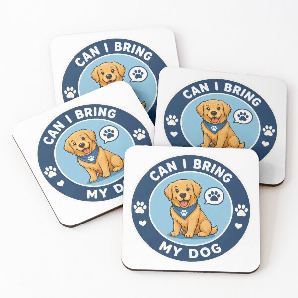 Item preview, Can I Bring My Dog Golden Retriever Pet Owner Dog Lover designed and sold by SkeletonsDanger.