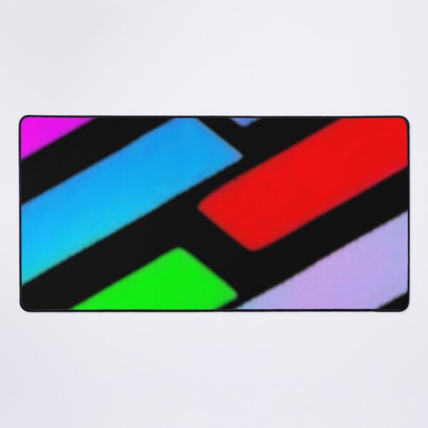 Item preview, Abstract Neon Rainbow Geometric Stripe Pattern designed and sold by Nexus Space.