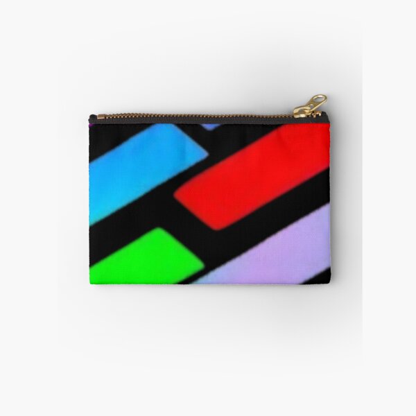 Item preview, Abstract Neon Rainbow Geometric Stripe Pattern designed and sold by Nexus Space.