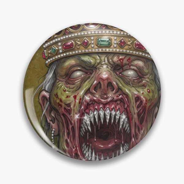 Item preview, Death Metal Luxury: Diamond Teeth Monster & Jeweled Heart Wrap designed and sold by elglotonmusical.